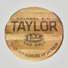 Load image into Gallery viewer, Custom Engraved Bourbon Barrel Head
