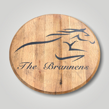 Load image into Gallery viewer, Custom Engraved Bourbon Barrel Head