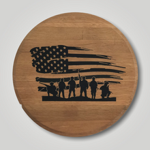 Load image into Gallery viewer, Custom Engraved Bourbon Barrel Head