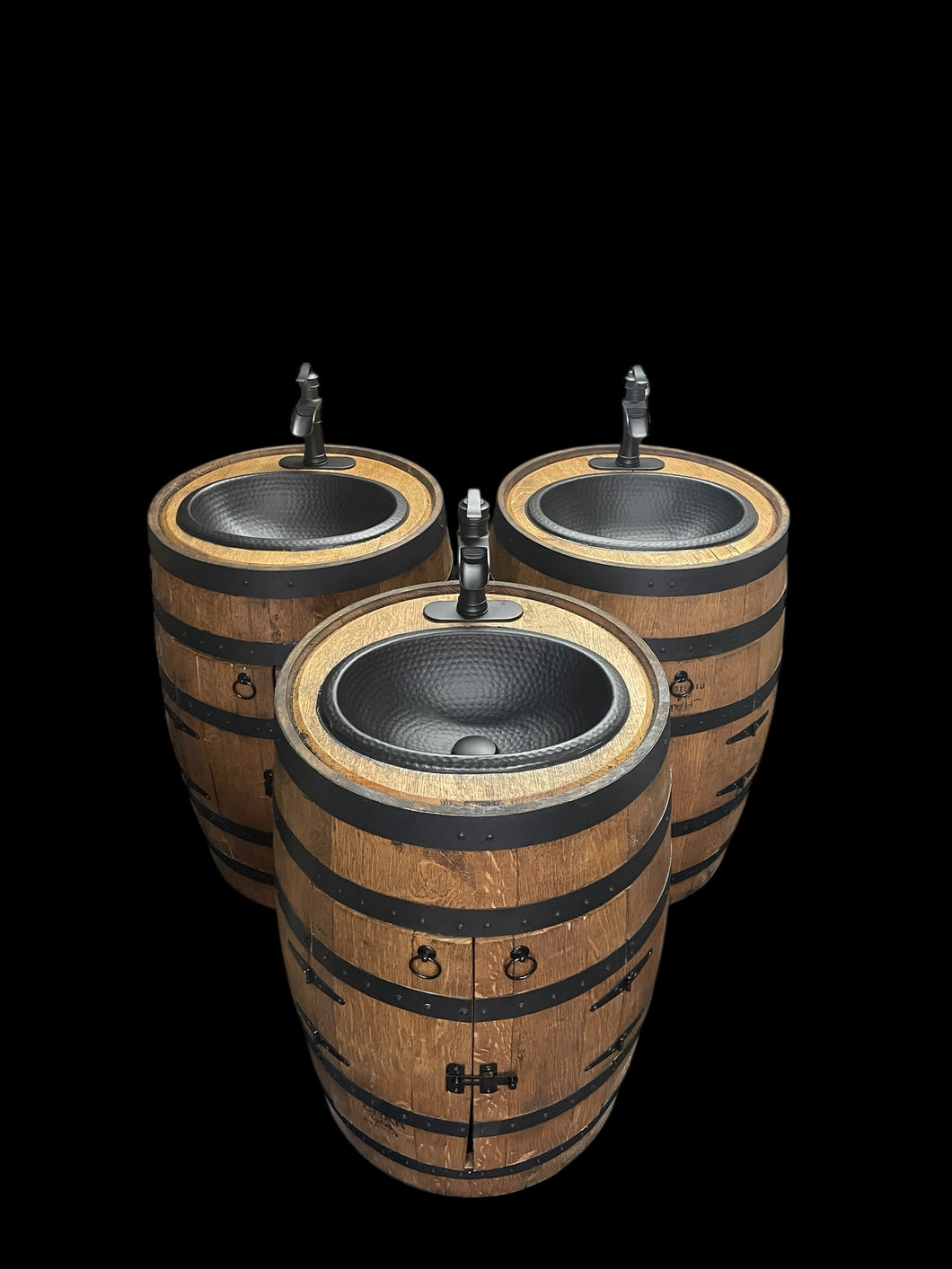 Bourbon Barrel Sink